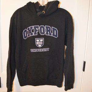 Oxford University Hoodie Sweatshirt (Small) (Black)